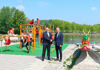 Drachenboote und Outdoor Training Ausrüstung dank Audi Hungaria