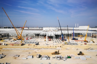 Audi Hungaria: Next Construction Phase of the New Body Factory Started