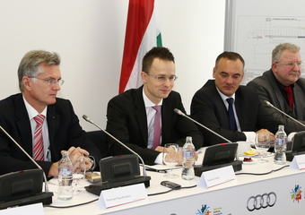 Audi Hungaria promotes the development of Győr-Pér airport 