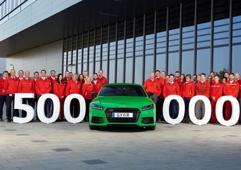 Produktionsjubiläum im neuen Automobilwerk der Audi Hungaria