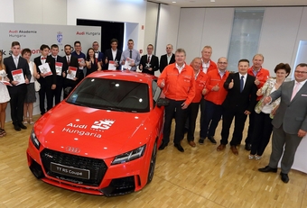 Audi Hungaria: Awarded the Best at the Dual Vocational Training